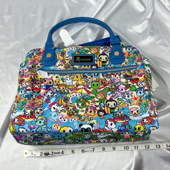 Tokidoki Summer Splash Beach Structured Handbag Bag Purse Stellina Sandy Kaiju - Picture 2 of 16